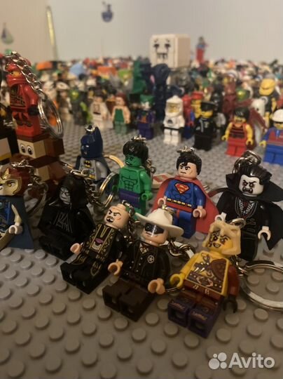 Лего брелки