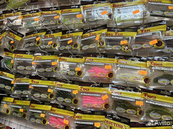 Силиконовые приманки от Lucky John. Оригинал