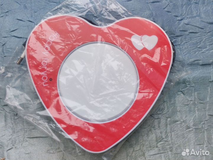 Электроподогреватель для кружки Сердце