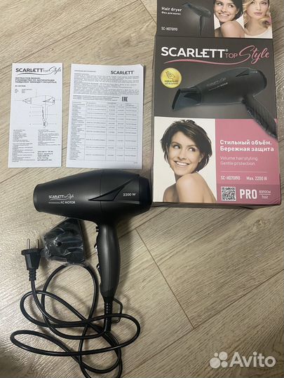 Фен для волос Scarlett новые 7шт