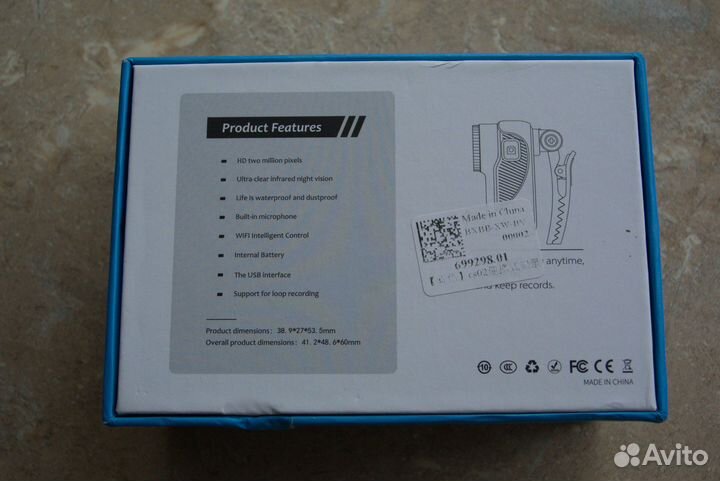 Экшен камера HD CS02 2 Mp