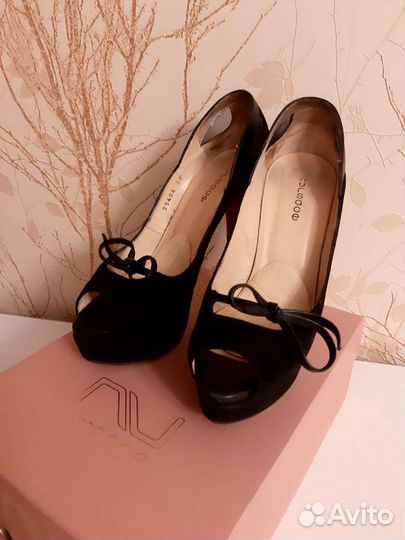 Туфли Nursace р.38 натур замша