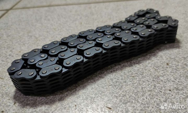 Цепь в коробку снегохода Рысь