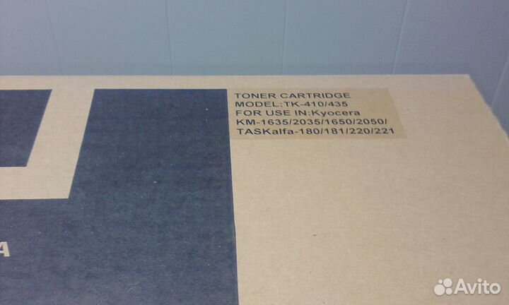 Картриджи Kyocera TK-410/435 новые в упаковке