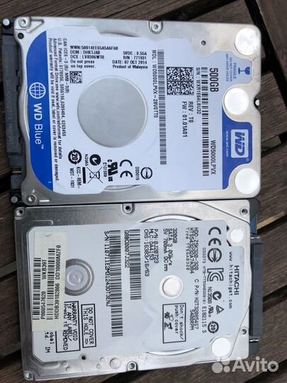 Жесткие диски для ноутбука