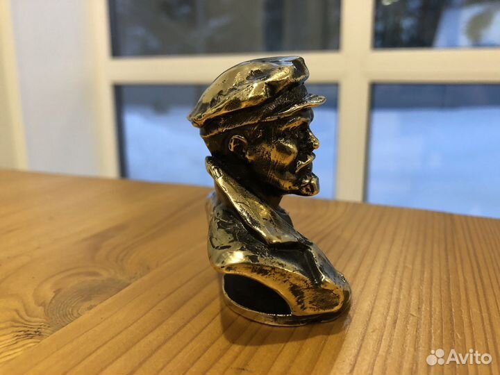 Бюст В.И Ленин бронза#2