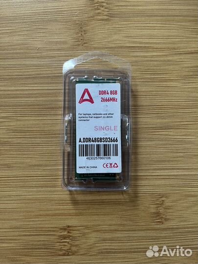 A.KOR Оперативная память DDR4 8GB dimm 2400 1x8 гб