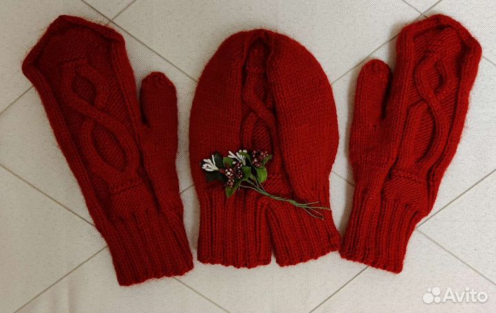 Варежки для влюбленных. Валентинка