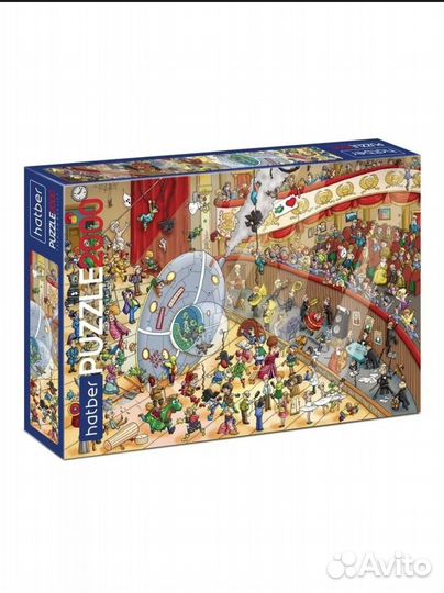 Пазлы hatber 2000