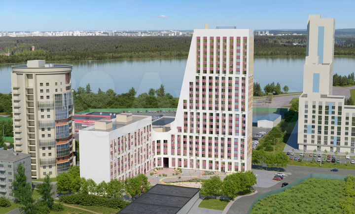 2-к. квартира, 70 м², 5/23 эт.
