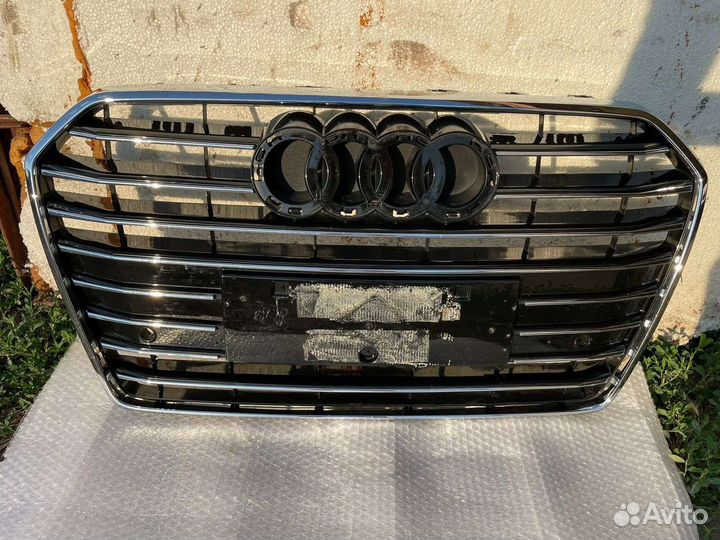 Решётка радиатора бампера audi а6 с7