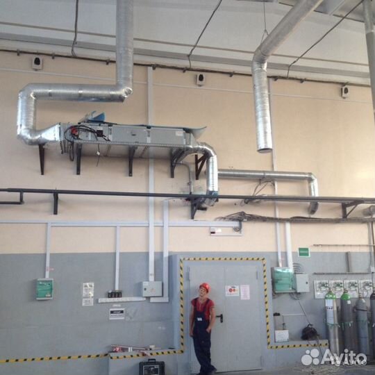 Вентиляция: монтаж обслуживание поставка