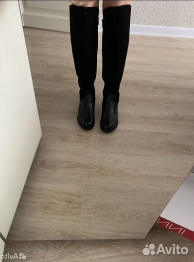 Сапоги ботфорты 37