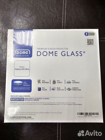 Защитное стекло whitestone dome Samsung S24 Ultra