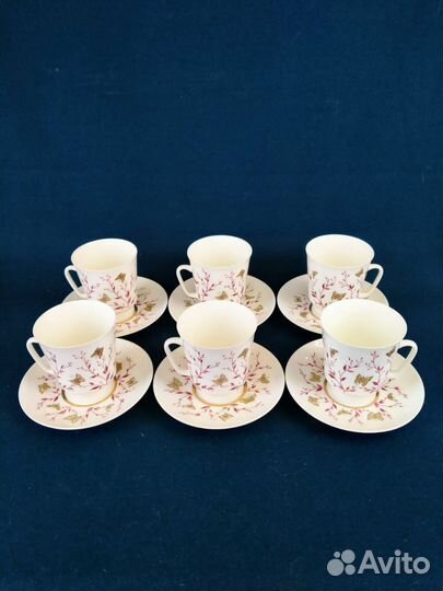 Кофейная пара Золотые бабочки лфз