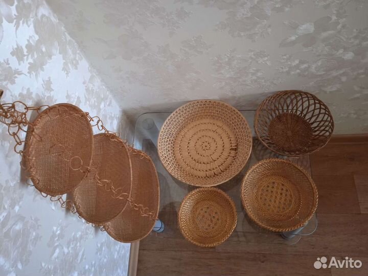 Корзинки из соломки