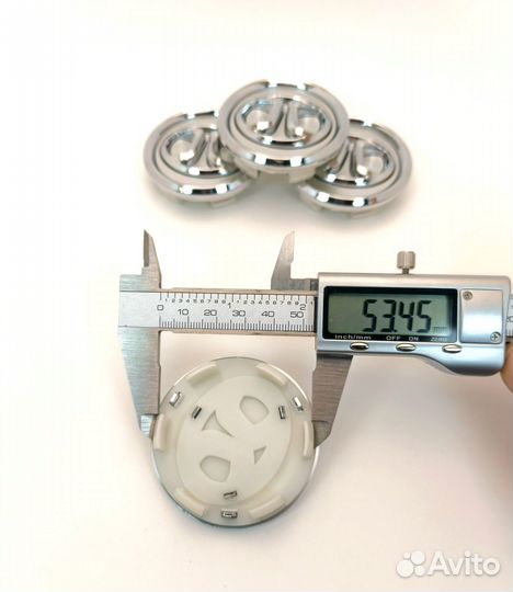 Заглушки/колпачки на литые диски Baic 60*53 мм