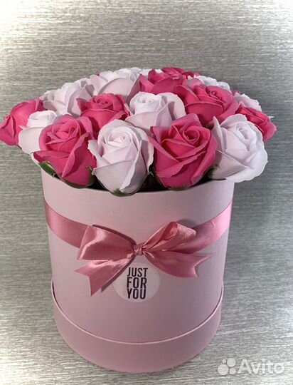 Букеты роз на мыльной основе