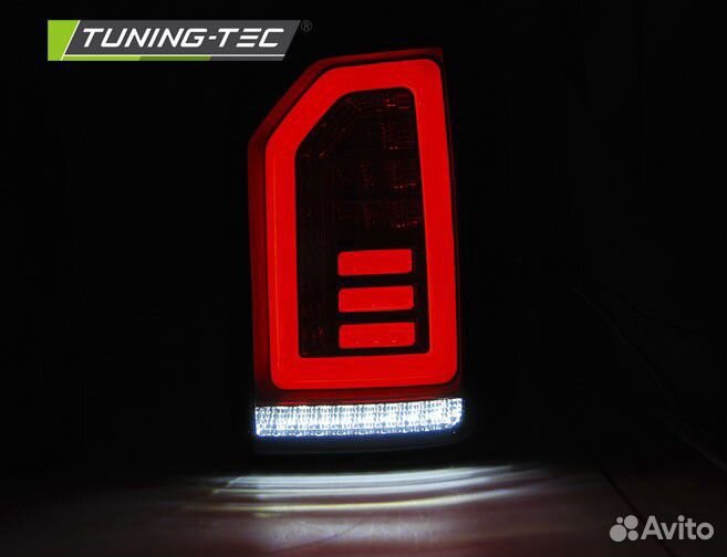 VW T6 15-19 Фонари красно-тонированные тюнинг
