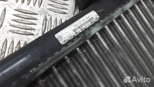 Радиатор системы охлаждения skoda octavia A5 (AEA2