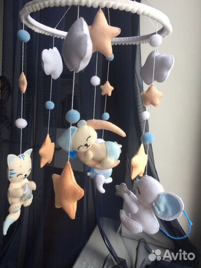 Мобиль для мальчика