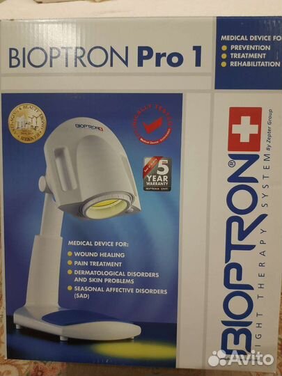 Биоптрон Pro 1 с настольной стойкой новый