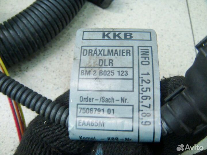 Проводка двс Bmw 3 E46 M54 2003