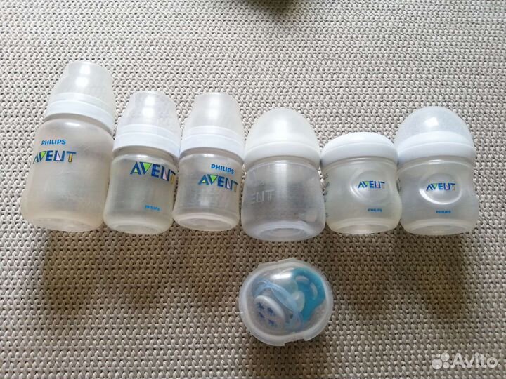 Бутылочки avent natural и classic