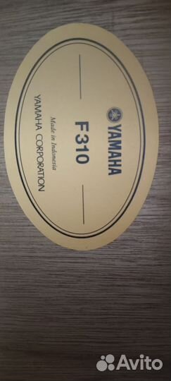 Акустическая гитара yamaha f310