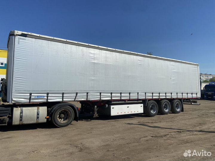 Полуприцеп шторно-бортовой Krone SD, 2007