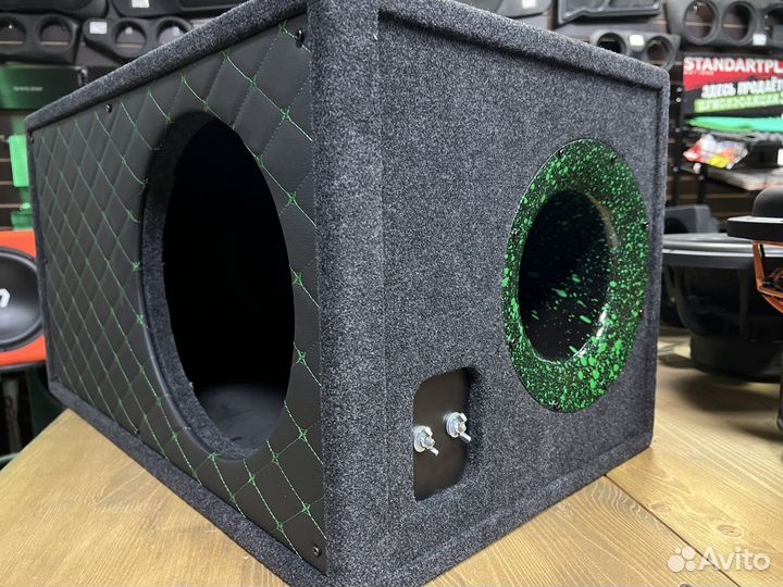 Короб под 12 сабвуфер (Винилискожа)