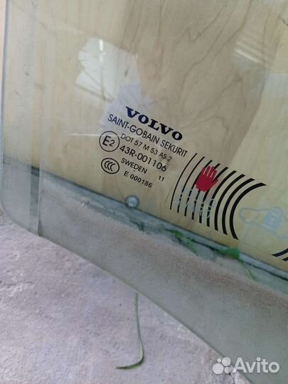 Стекло переднее Вольво В60 С60