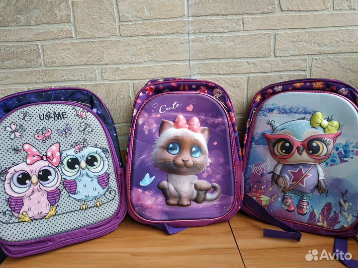 Новый рюкзак детский для девочки