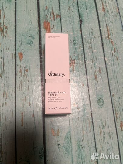 The ordinary niacinamide + zinc