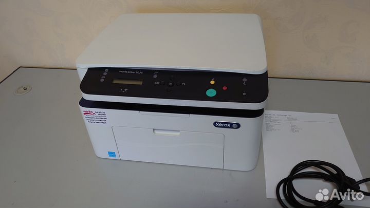 Как новое Мфу лазерное Xerox WC 3025BI Wi-Fi