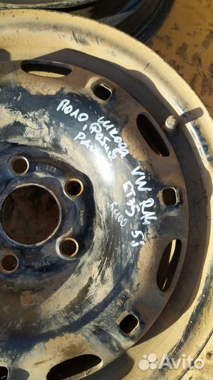 Диски штамп R14 VW Поло,Шкода Фабия