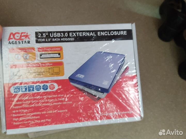 Внешний корпус для HDD 2.5' AgeStar