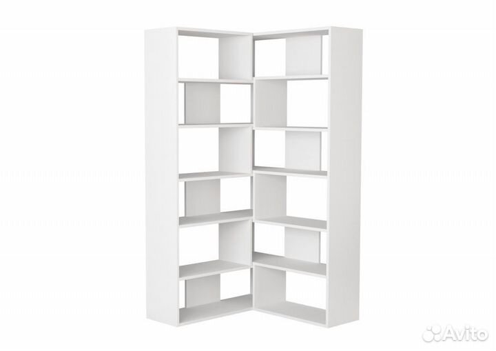 Книжный шкаф белый