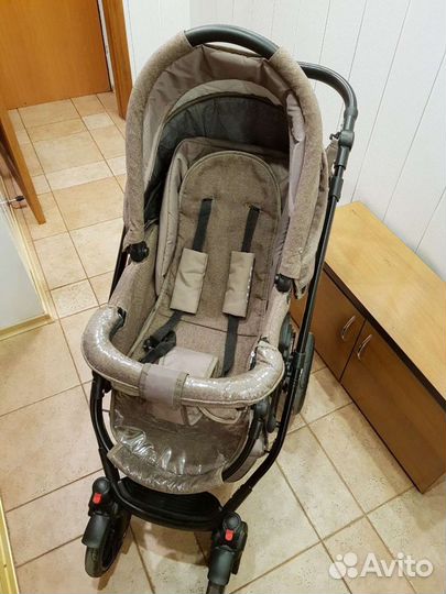 Коляска 2 в 1 Riko Bruno Natural