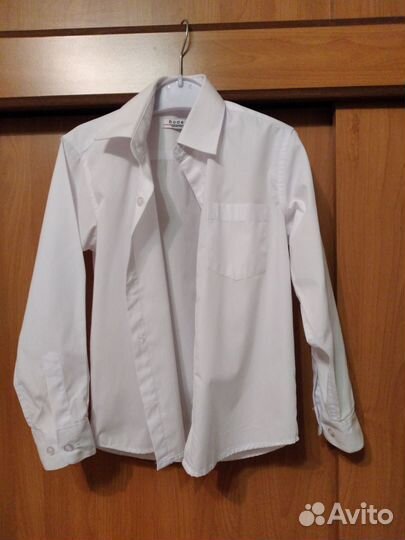 Рубашка белая детская+ джинсы