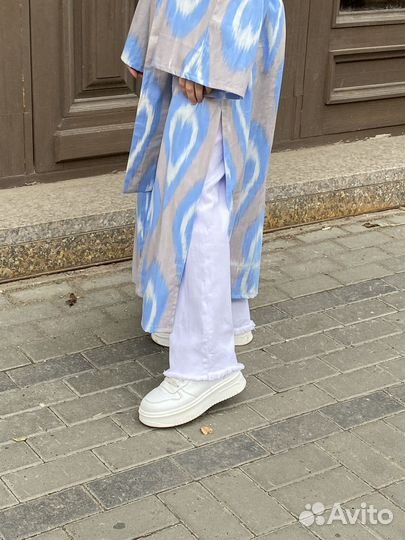 Кимоно узбекское из иката (ткань из Узбекистана)