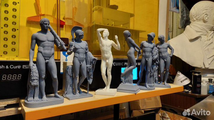 Печать на 3D принтере фотополимерной смолой