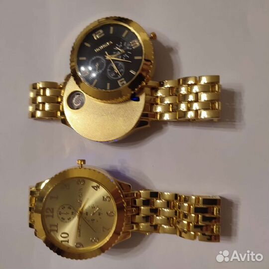 Зажигалка-часы мужские наручные - Ноngfa - 5 шт