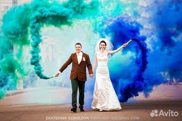 Цветной дым Омск