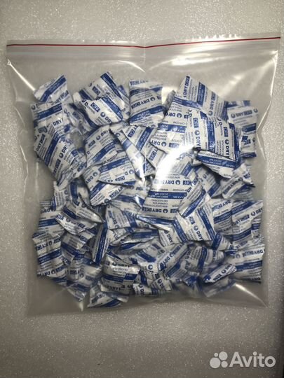 Силикагель в пакетиках