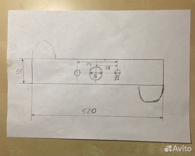 Нож для бензокосилки