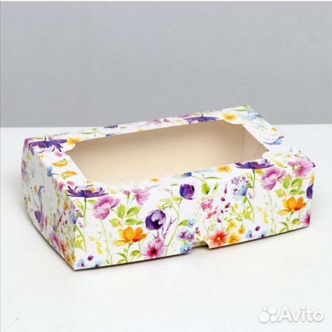 Коробки для капкейков, пряников, зефира