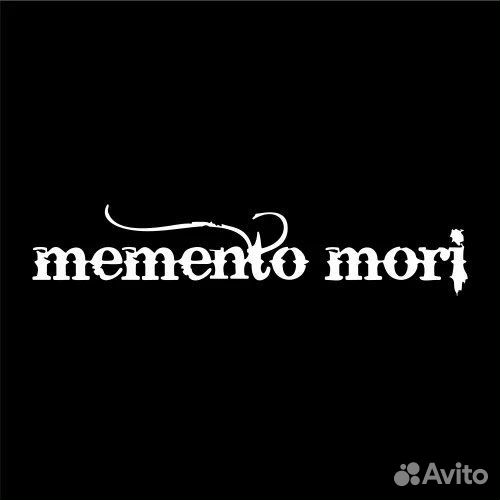 Наклейка на авто Memento mori