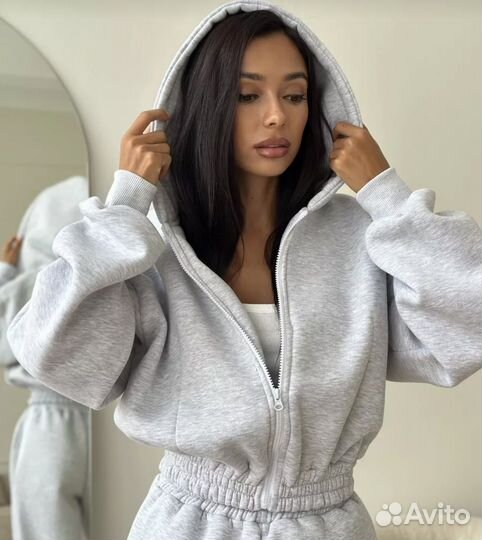 Толстовка с теплым начесом