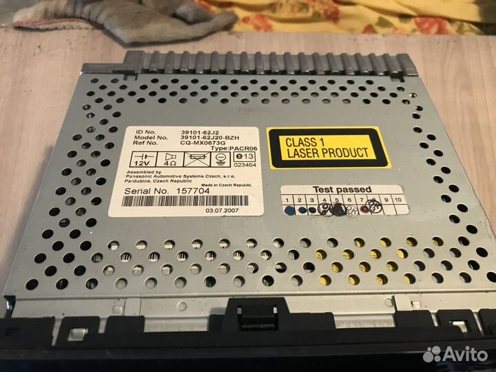 Автомагнитола штатная